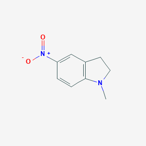 molecular formula C9H10N2O2 B098089 1-Methyl-5-nitroindoline CAS No. 18711-25-6