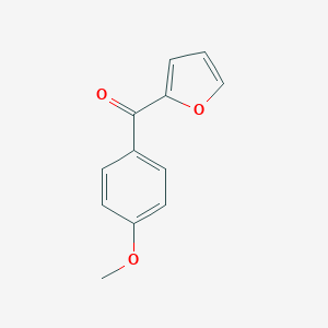 molecular formula C12H10O3 B098097 2-[(4-Methoxyphenyl)carbonyl]furan CAS No. 15970-74-8