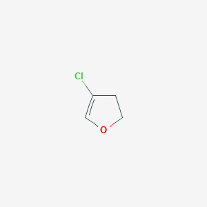 molecular formula C4H5ClO B098101 4-Chloro-2,3-dihydrofuran CAS No. 17557-40-3