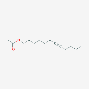 molecular formula C14H24O2 B098104 dodec-7-ynyl acetate CAS No. 16504-87-3