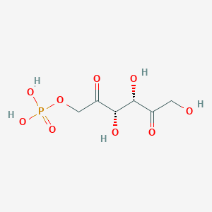 molecular formula C6H11O9P B098116 D-2,5-Hexodiulose 1-phosphate CAS No. 16808-78-9