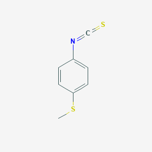 molecular formula C8H7NS2 B098117 4-(Methylthio)phenyl isothiocyanate CAS No. 15863-41-9