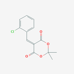 5-(2-Chlorobenzylidene)-2,2-dimethyl-1,3-dioxane-4,6-dione