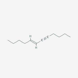 molecular formula C12H20 B098141 trans-5-Dodecen-7-yne CAS No. 16336-82-6