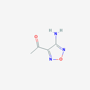 1-(4-Amino-1,2,5-oxadiazol-3-yl)ethanone