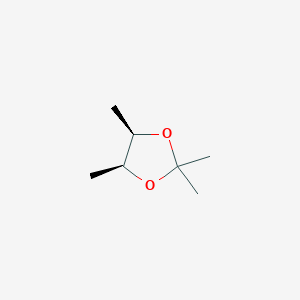 1,3-Dioxolane, 2,2,4,5-tetramethyl-, cis-