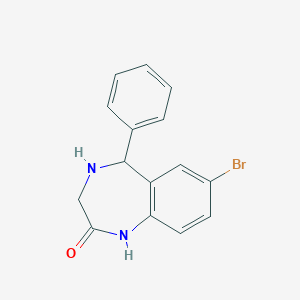 7-Bromo-5-phenyl-1,3,4,5-tetrahydro-1,4-benzodiazepin-2-one