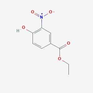 molecular formula C9H9NO5 B098181 Ethyl 4-hydroxy-3-nitrobenzoate CAS No. 19013-10-6