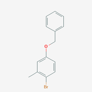 molecular formula C14H13BrO B098187 5-Benzyloxy-2-bromotoluene CAS No. 17671-75-9