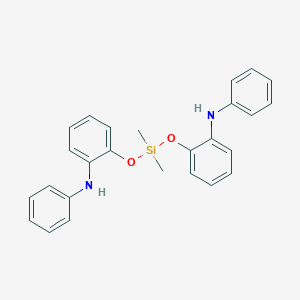 Dimethyl-di-(N-phenylaminophenoxy)silane