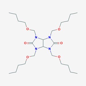 1,3,4,6-Tetrakis(butoxymethyl)tetrahydroimidazo(4,5-d)imidazole-2,5(1H,3H)-dione