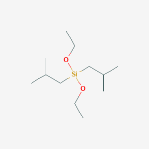 molecular formula C12H28O2Si B098211 Diisobutyldiethoxysilane CAS No. 18297-14-8