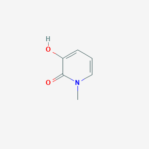 molecular formula C6H7NO2 B098225 1-Methyl-3-hydroxy-2(1H)-pyridinone CAS No. 19365-01-6