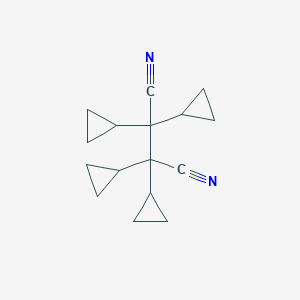 molecular formula C16H20N2 B098233 Tetracyclopropylsuccinonitrile CAS No. 19219-01-3