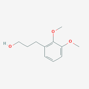 molecular formula C11H16O3 B009825 3-(2,3-Dimethoxyphenyl)propan-1-ol CAS No. 103853-10-7
