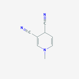 Pyridine, 1,4-dihydro-3,4-dicyano-1-methyl-