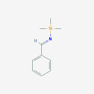 molecular formula C10H15NSi B098260 N-Trimethylsilylbenzaldimine CAS No. 17599-61-0