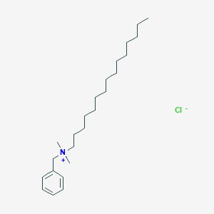 molecular formula C24H44ClN B098268 Benzyldimethyl(pentadecyl)ammonium chloride CAS No. 16576-96-8
