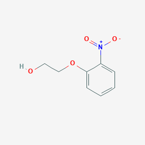 molecular formula C8H9NO4 B098272 2-(2-硝基苯氧基)乙醇 CAS No. 16365-25-6