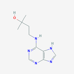 2-Methyl-4-(7h-purin-6-ylamino)butan-2-ol