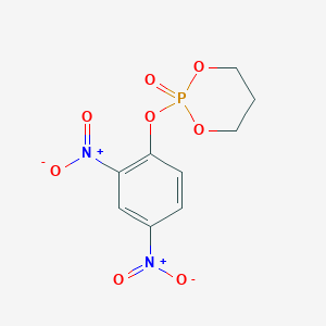 2-(2,4-Dinitrophenoxy)-1,3,2-dioxaphosphinane 2-oxide
