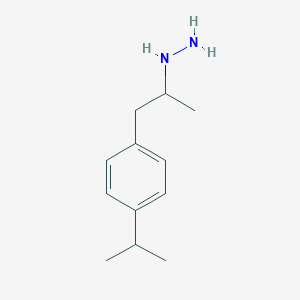 1-(4-Propan-2-ylphenyl)propan-2-ylhydrazine