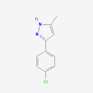 3-(4-Chlorophenyl)-5-methyl-1H-pyrazole