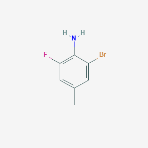 molecular formula C7H7BrFN B098318 2-Bromo-6-fluoro-4-methylaniline CAS No. 18349-09-2