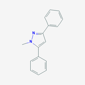 molecular formula C16H14N2 B098320 1-Methyl-3,5-diphenylpyrazole CAS No. 19311-79-6