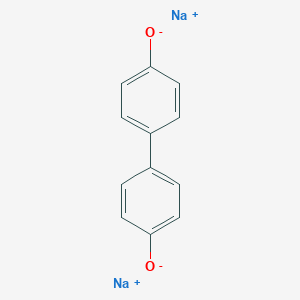 molecular formula C12H8Na2O2 B098326 Disodium 4,4/'-biphenyldiolate CAS No. 19480-93-4