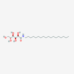 molecular formula C24H49NO6 B098335 N-Octadecyl-D-gluconamide CAS No. 18375-66-1