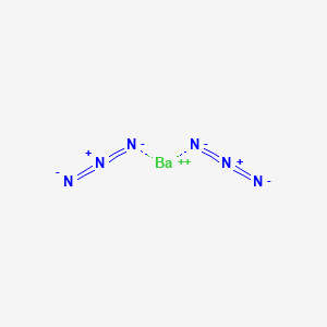 molecular formula BaN6 B098342 Barium azide (Ba(N3)2) CAS No. 18810-58-7