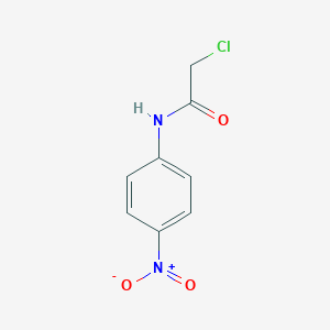 molecular formula C8H7ClN2O3 B098350 2-Chloro-N-(4-nitrophenyl)acetamide CAS No. 17329-87-2