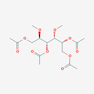 [(2R,3R,4R,5R)-3,5,6-triacetyloxy-2,4-dimethoxyhexyl] acetate