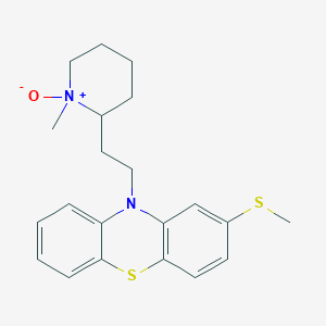 molecular formula C21H26N2OS2 B009837 Thioridazine N-oxide CAS No. 103827-30-1