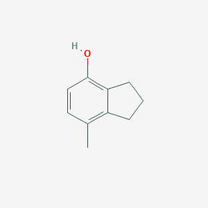 molecular formula C10H12O B098370 7-Methylindan-4-ol CAS No. 16400-13-8