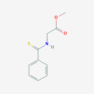 molecular formula C10H11NO2S B098376 Methyl 2-phenylthioamidoacetate CAS No. 35960-95-3