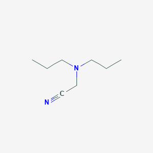 molecular formula C8H16N2 B098382 2-(Dipropylamino)acetonitrile CAS No. 18071-35-7