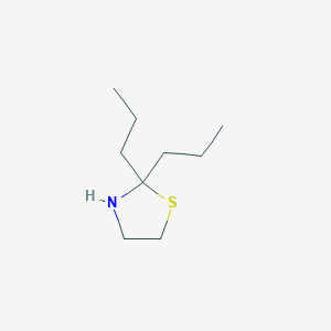 Thiazolidine, 2,2-dipropyl-