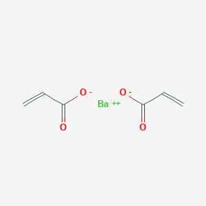 molecular formula C6H6BaO4 B098402 Barium acrylate CAS No. 17989-90-1
