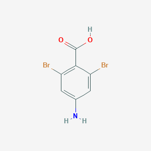 4-Amino-2,6-dibromobenzoic acid
