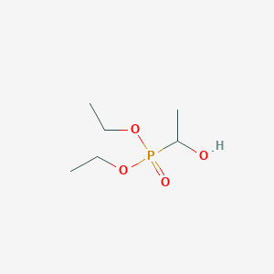 molecular formula C6H15O4P B098429 1-Diethoxyphosphorylethanol CAS No. 15336-73-9