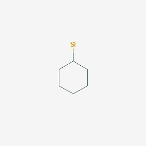 molecular formula C6H11Si B098443 Cyclohexylsilane CAS No. 18162-96-4