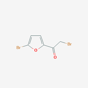 2-Bromo-1-(5-bromofuran-2-YL)ethanone