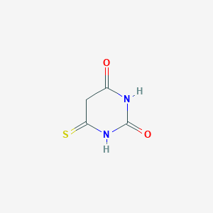 molecular formula C4H4N2O2S B098481 6-thioxodihydropyrimidine-2,4(1H,3H)-dione CAS No. 15998-99-9