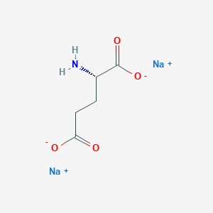 molecular formula C5H8NaNO4· H2O<br>C5H7NNa2O4 B098486 Sodium L-glutamate CAS No. 16690-92-9