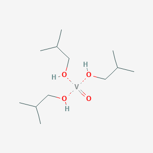 molecular formula C12H30O4V B098522 vanadium triisobutoxide oxide CAS No. 19120-62-8