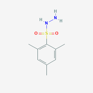 molecular formula C9H14N2O2S B098524 2,4,6-Trimethylbenzenesulfonohydrazide CAS No. 16182-15-3