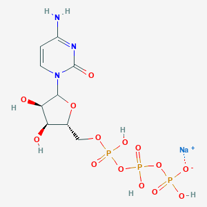 Cytidine 5'-(tetrahydrogen triphosphate), sodium salt