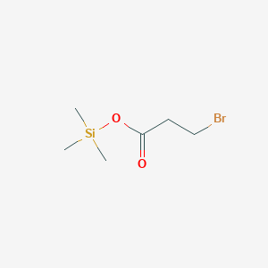 Propanoic acid, 3-bromo-, trimethylsilyl ester